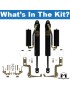 Amortyzatory przednie RockSport Black 2,5-3,5 lift Jeep Wrangler JL '| Gladiator