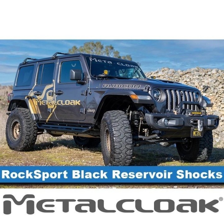 Amortyzatory przednie RockSport Black 2,5-3,5 lift Jeep Wrangler JL '| Gladiator METALCLOAK - ujęcie 12