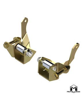 Amortyzatory przednie RockSport BLACK 2,5-35 lift Jeep Wrangler JL | Gladiator | Szekla4x4.pl