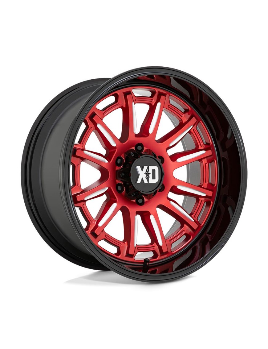 Felga aluminiowa Candy Red Milled W/ Black Lip XD SERIES
