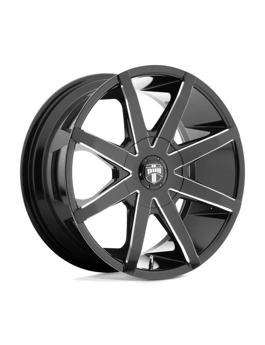 Felga aluminiowa S109 PUSH Gloss Black Milled DUB