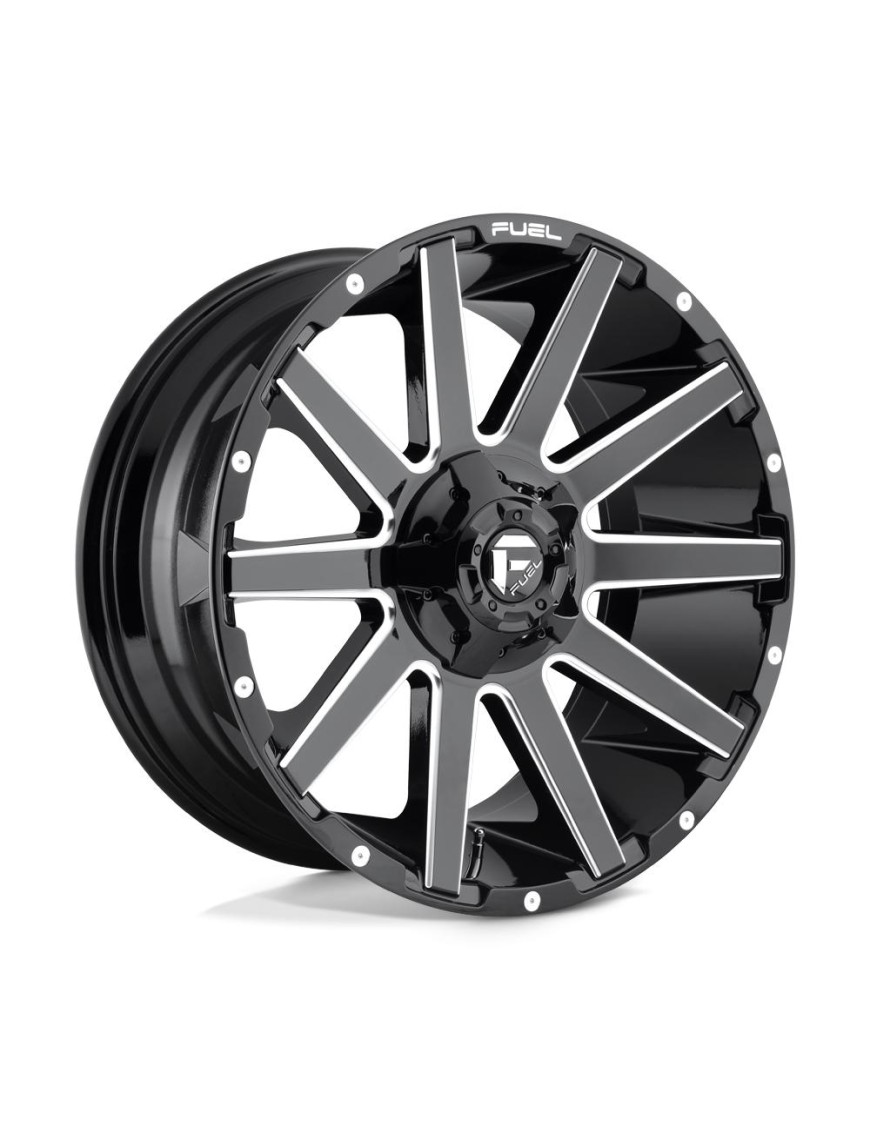 Felga aluminiowa D615 CONTRA Gloss Black Milled FUEL