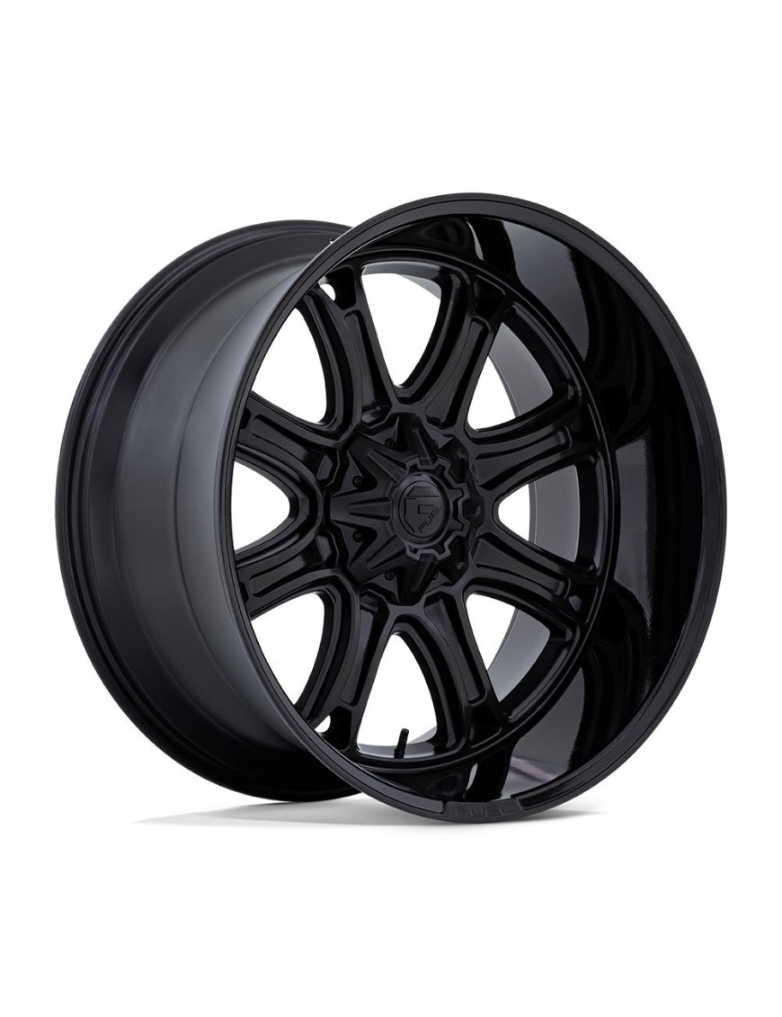 Felga aluminiowa DARKSTAR Matte Black W/ Gloss Black Lip FUEL