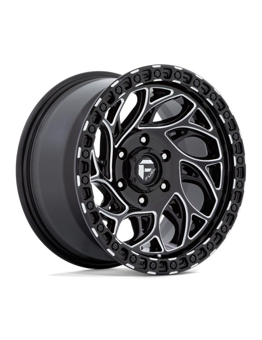 Felga aluminiowa D840 RUNNER OR Gloss Black Milled FUEL