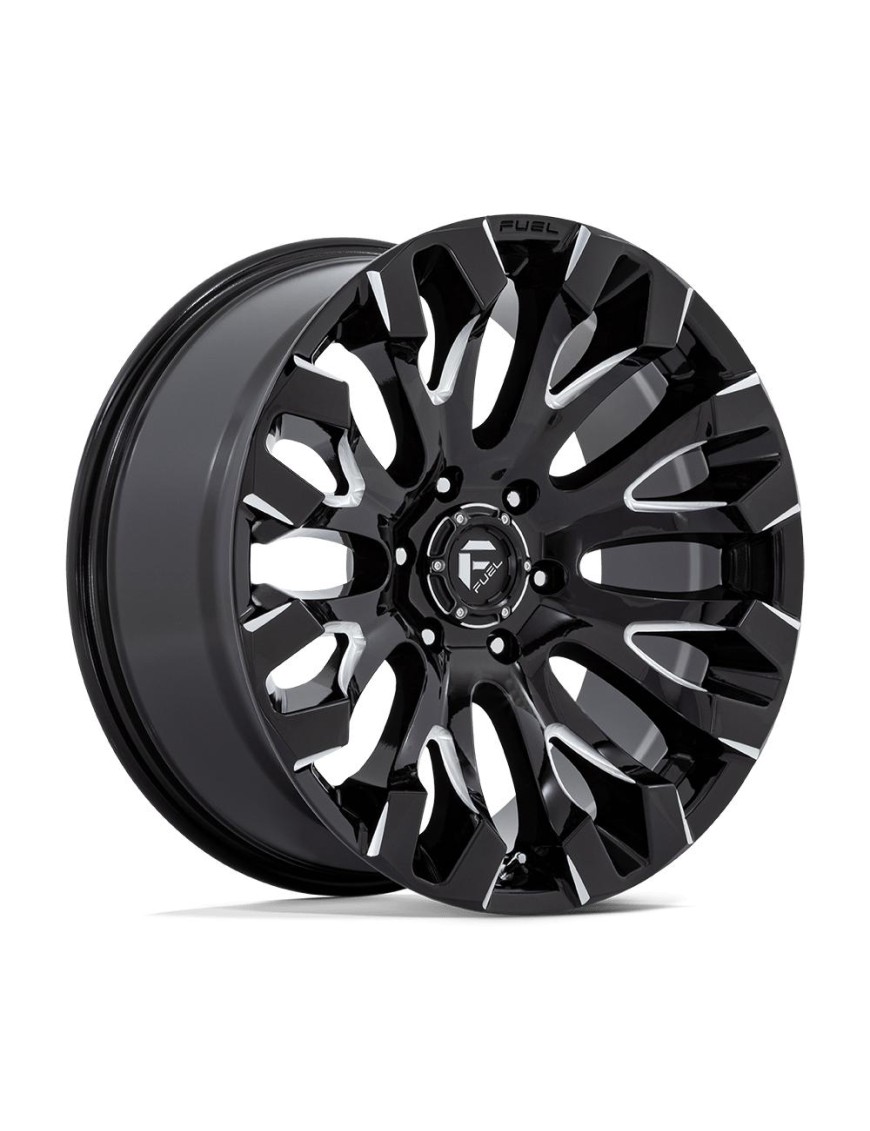 Felga aluminiowa D828 QUAKE Gloss Black Milled FUEL