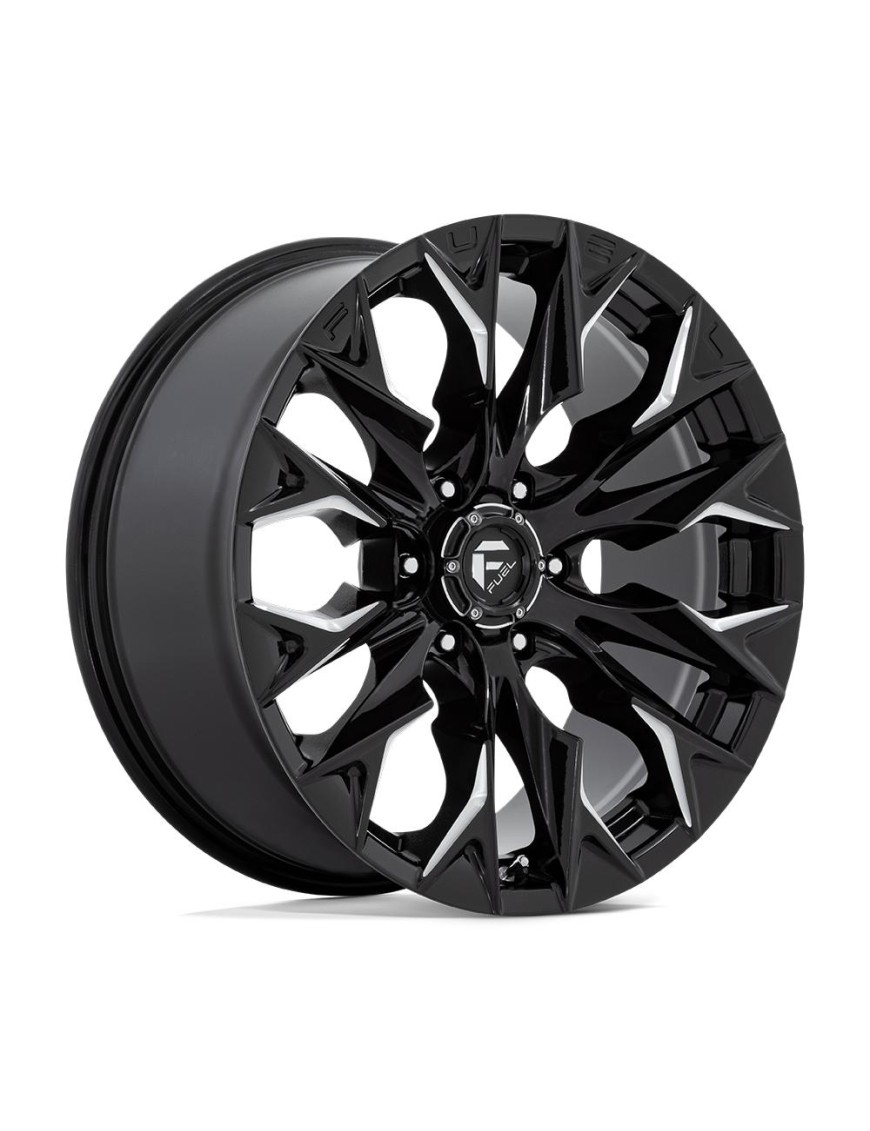 Felga aluminiowa D803 FLAME Gloss Black Milled FUEL