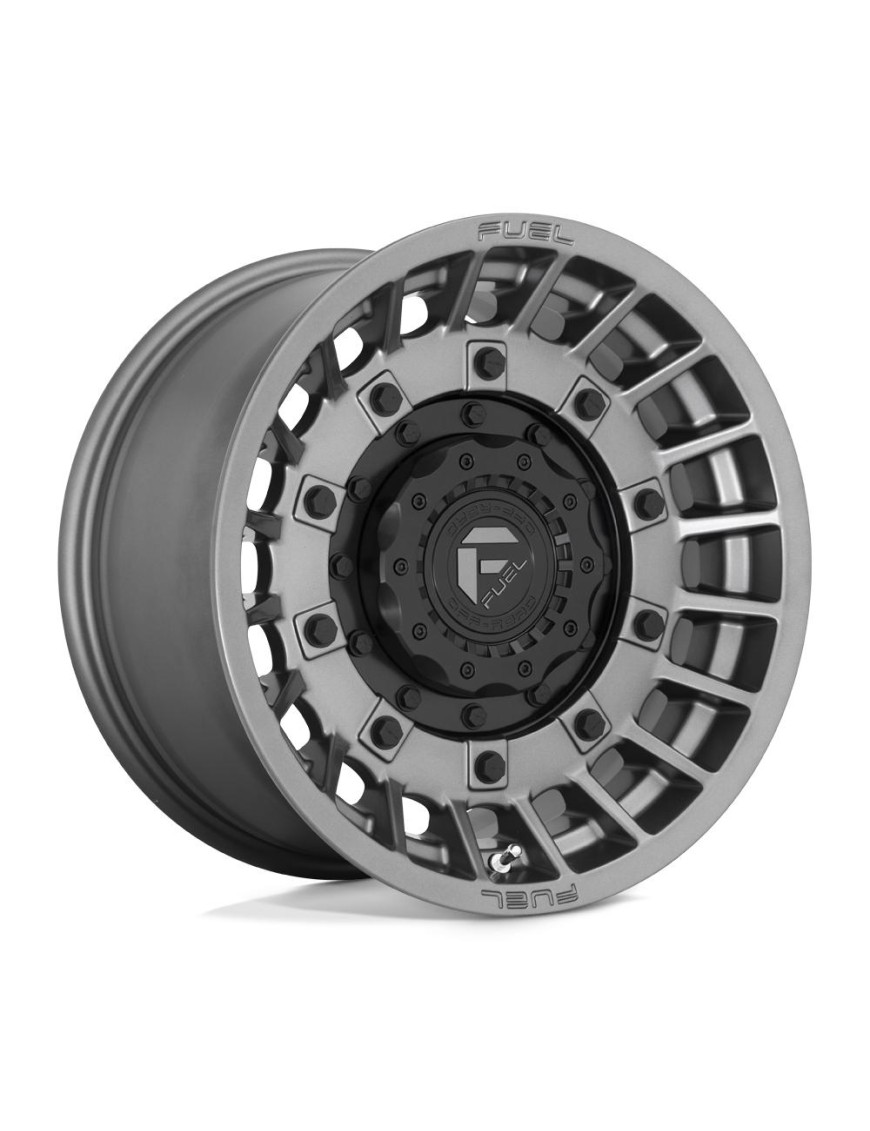 Felga aluminiowa D726 MILITIA Matte Anthracite & Black FUEL