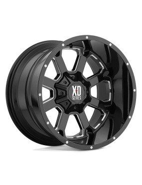 Felga aluminiowa XD825 BUCK 25 Gloss Black Milled XD SERIES