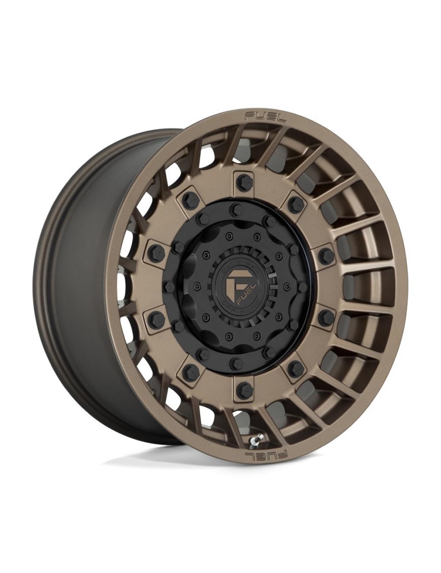 Felga aluminiowa D725 MILITIA Matte Bronze & Black FUEL