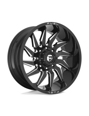 Felga aluminiowa D744 SABER Gloss Black Milled FUEL