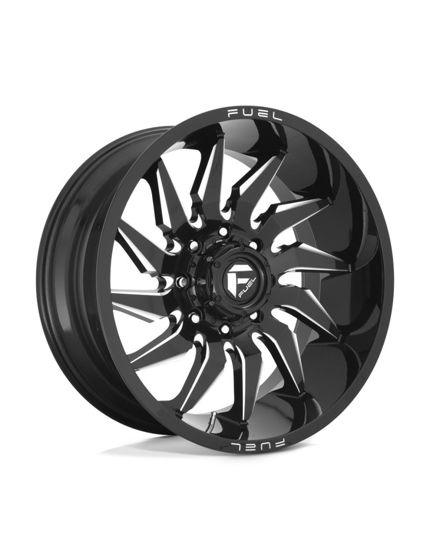 Felga aluminiowa D744 SABER Gloss Black Milled FUEL