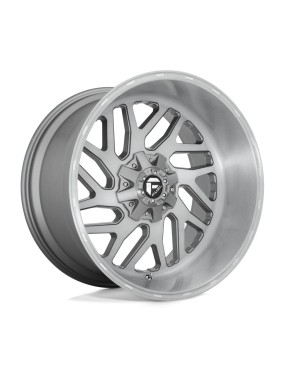 Felga aluminiowa D715 TRITON PLATINUM Brushed Gun Metal Tinted Clear FUEL