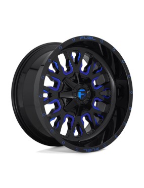 Felga aluminiowa D645 STROKE Gloss Black Blue Tinted Clear FUEL