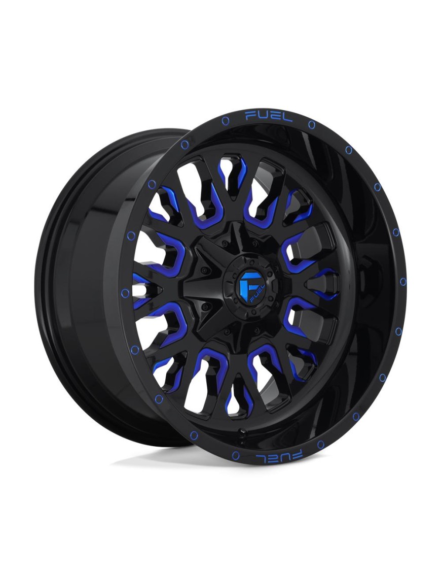 Felga aluminiowa D645 STROKE Gloss Black Blue Tinted Clear FUEL