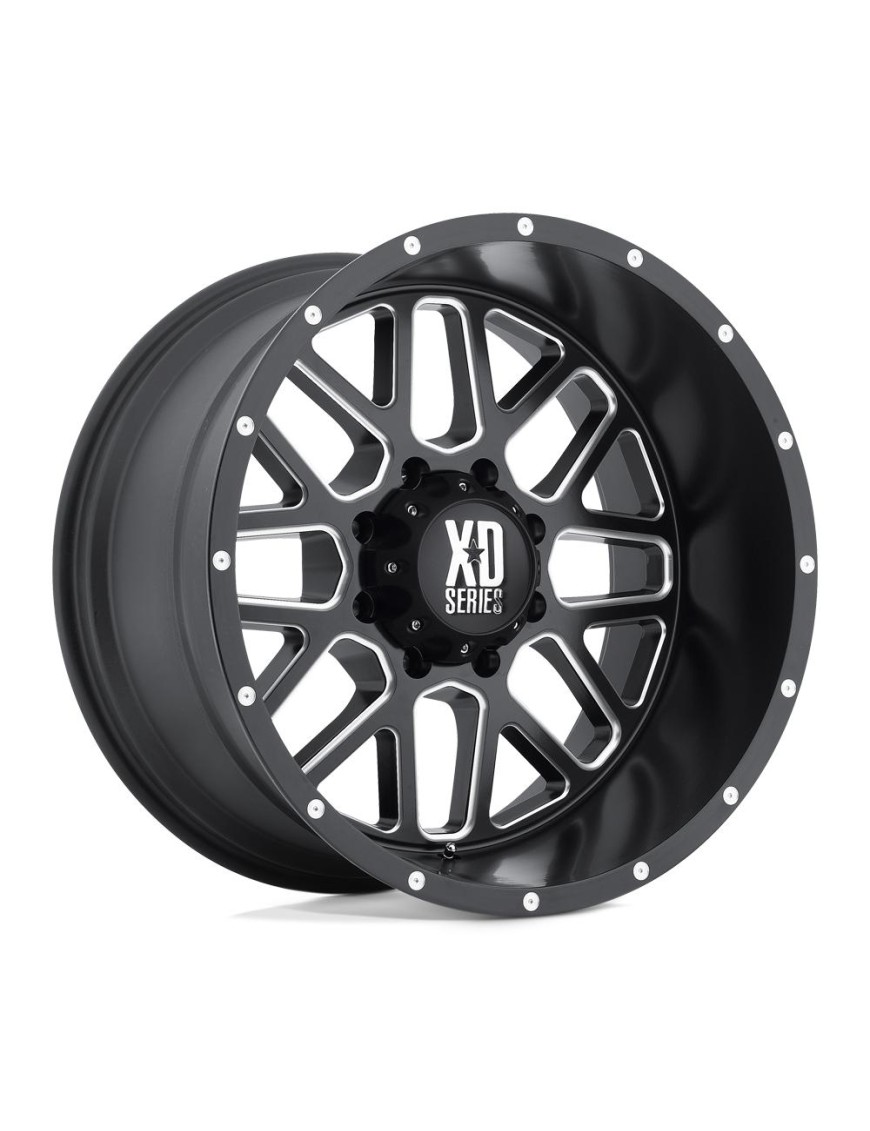 Felga aluminiowa XD820 GRENADE Satin Black Milled XD SERIES