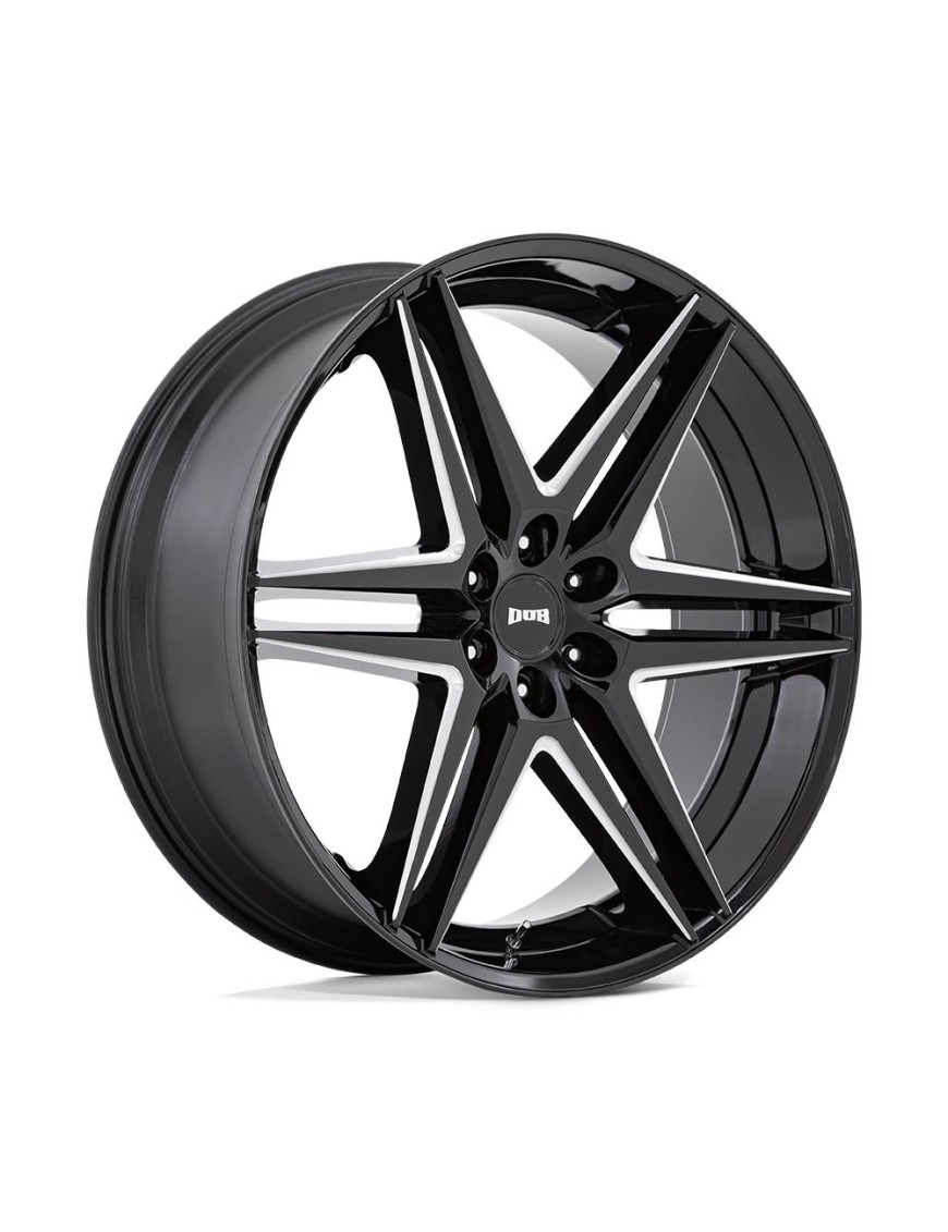 Felga aluminiowa S267 DIRTY DOG Glossy Black Milled DUB
