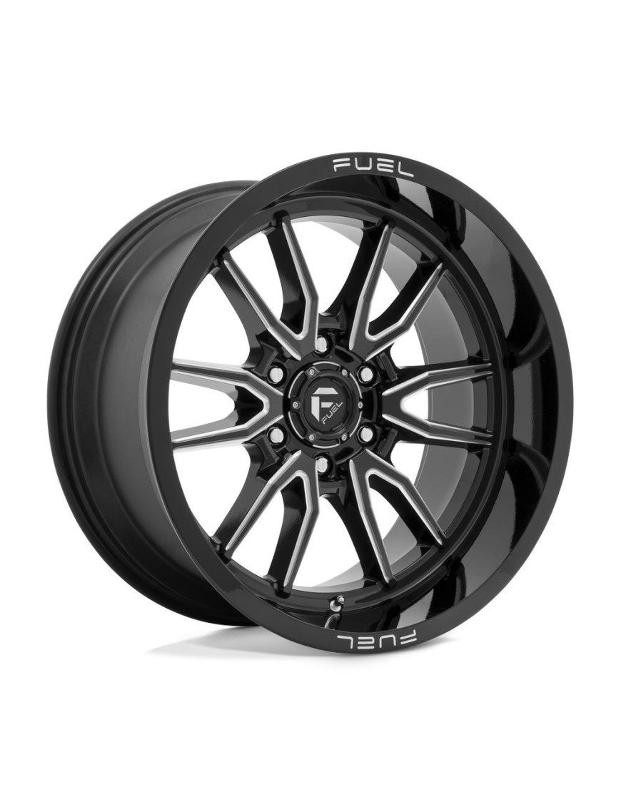 Felga aluminiowa D761 CLASH Gloss Black Milled FUEL