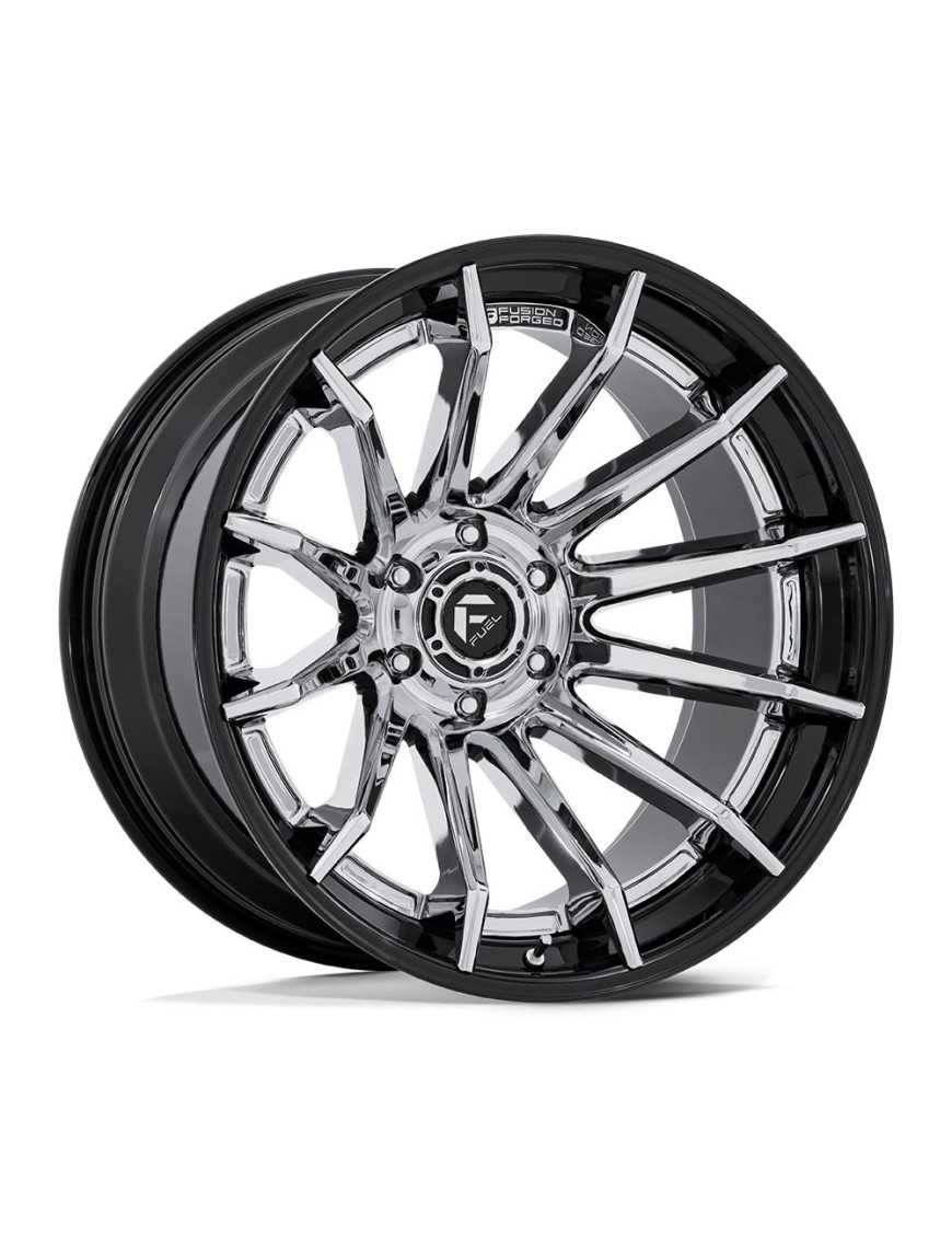 Felga aluminiowa FC403 BURN Chrome W/ Gloss Black Lip FUEL