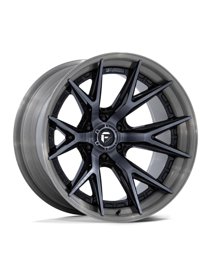 Felga aluminiowa FC402 CATALYST Gloss Black Brushed Dark Tint FUEL