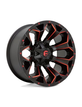 Felga aluminiowa D787 ASSAULT Matte Black Red Milled FUEL