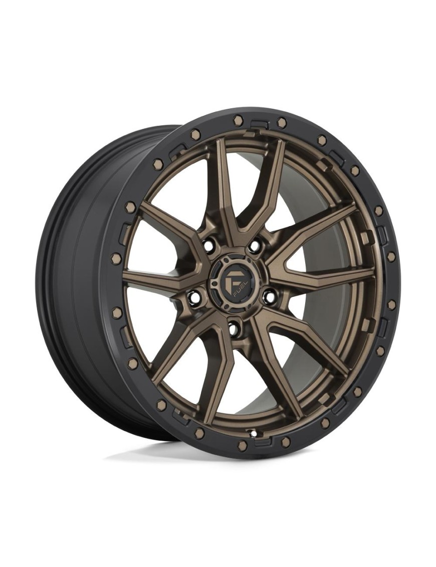 Felga aluminiowa D681 REBEL Matte Bronze Black Bead Ring FUEL