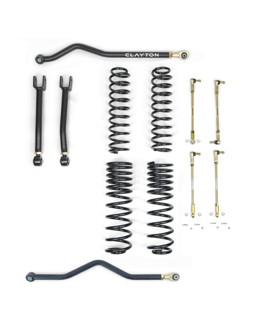 Zestaw zawieszenia Ride Right+ Clayton Lift 1,5"