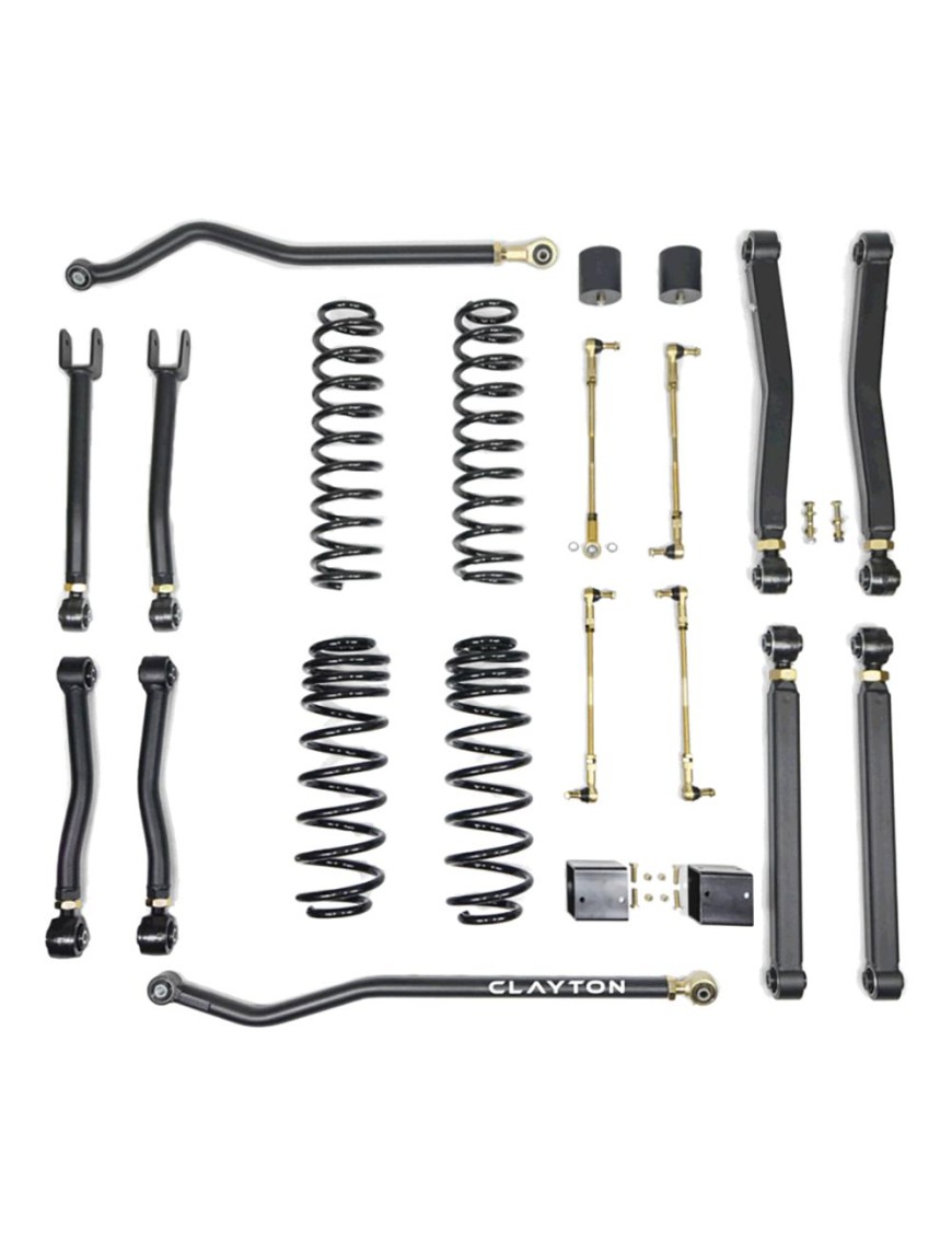Zestaw zawieszenia Overland+ Clayton Lift 3,5" Diesel Zestaw zawieszenia Overland+ Clayton Lift 3,5" Diesel