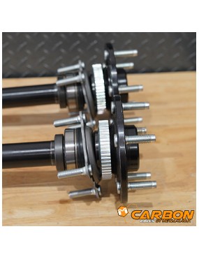Półosie tylne Carbon Jeep Wrangler JK D44 35 spline