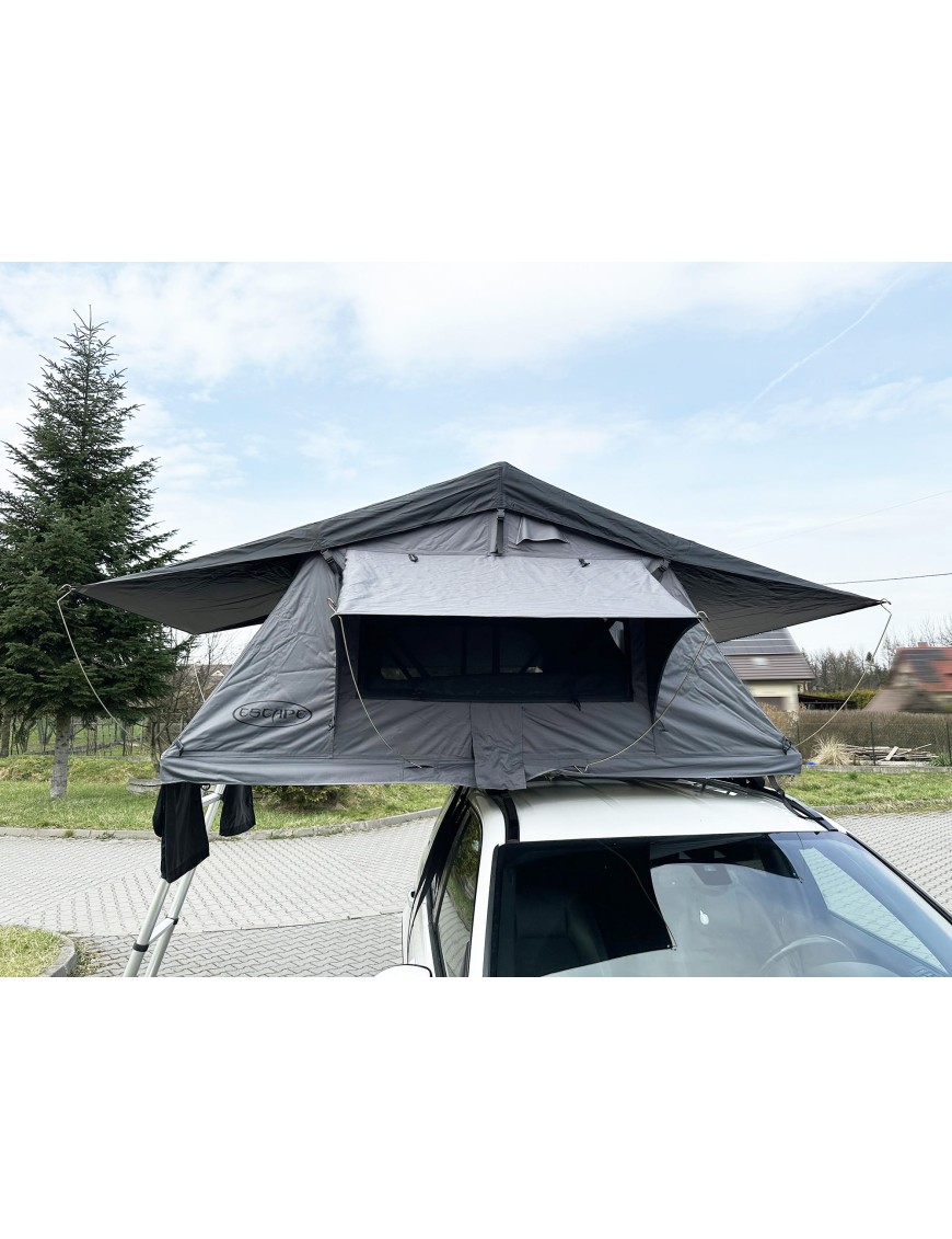 Namiot dachowy ALASKA 140 cm 3 osobowy Szary | Szekla4x4.pl