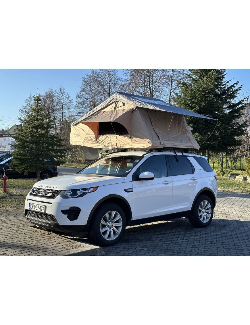 Namiot dachowy ALASKA 140 cm 3 osobowy LONG Piaskowy | Szekla4x4.pl