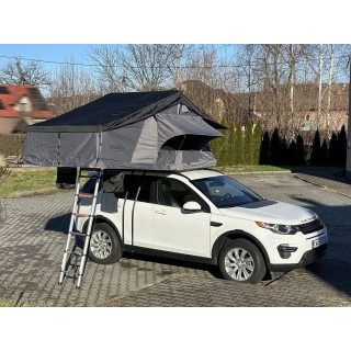 Namiot dachowy ALASKA 140 cm 3 osobowy LONG Szary Escape - ujęcie 2