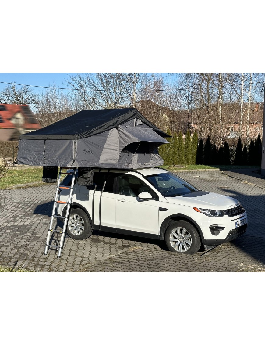 Namiot dachowy ALASKA 140 cm 3 osobowy LONG Szary | Szekla4x4.pl