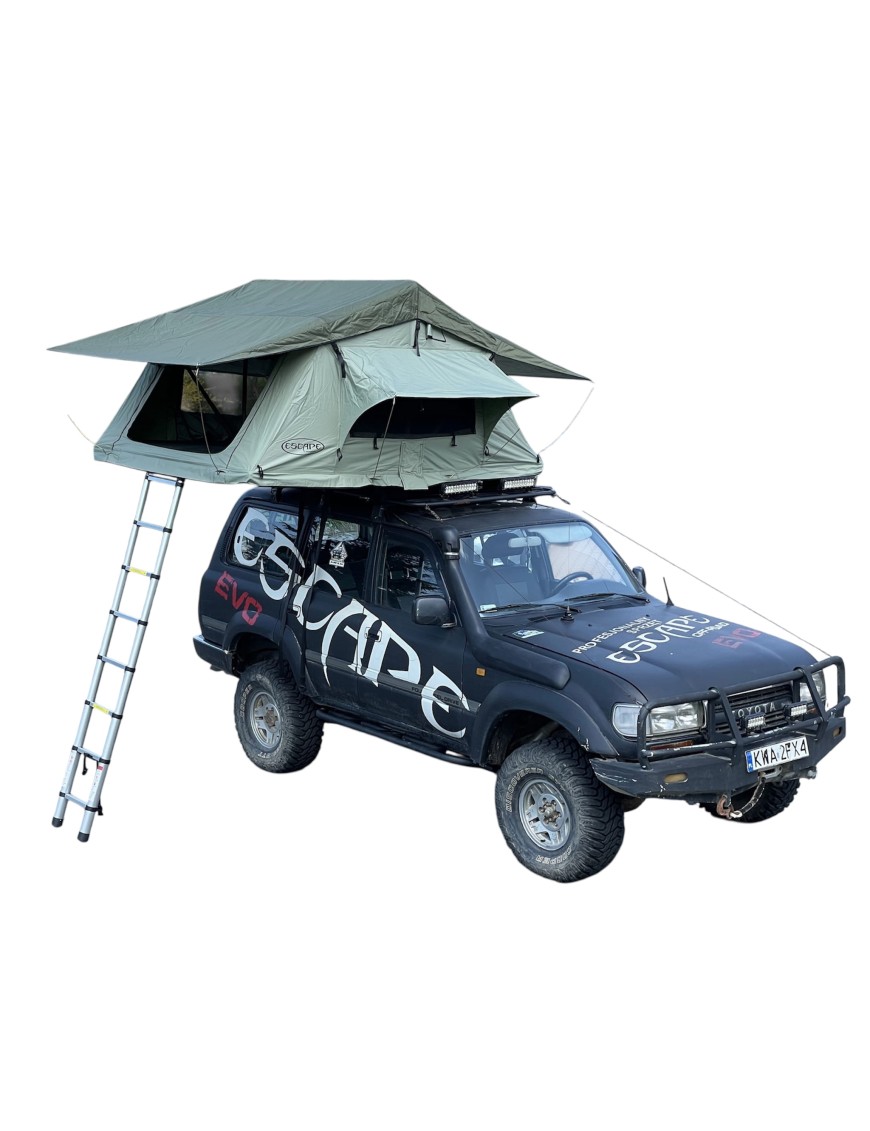 Namiot dachowy ALASKA 160 cm 4 osobowy Zielony | Szekla4x4.pl Namiot dachowy ALASKA 160 cm 4 osobowy Zielony | Szekla4x4.pl