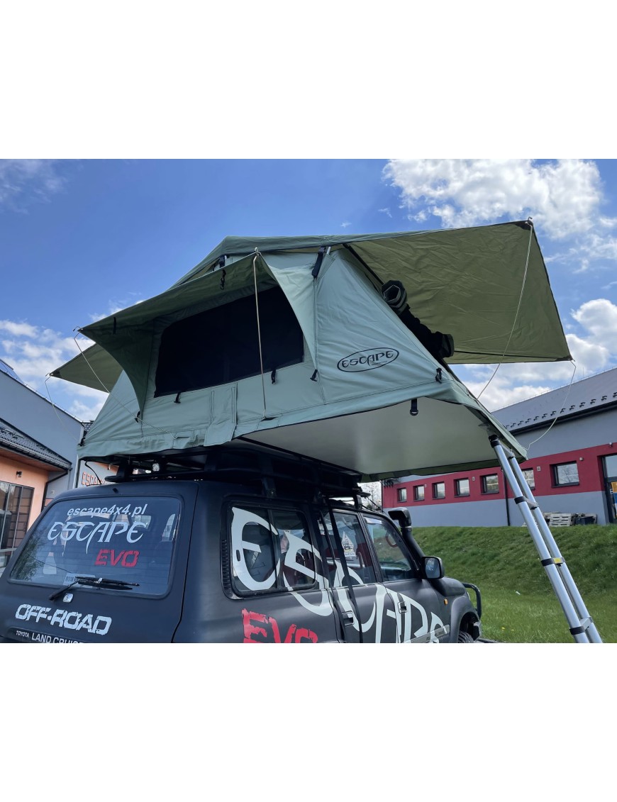 Namiot dachowy ALASKA 190 cm 5 osobowy Piaskowy | Szekla4x4.pl