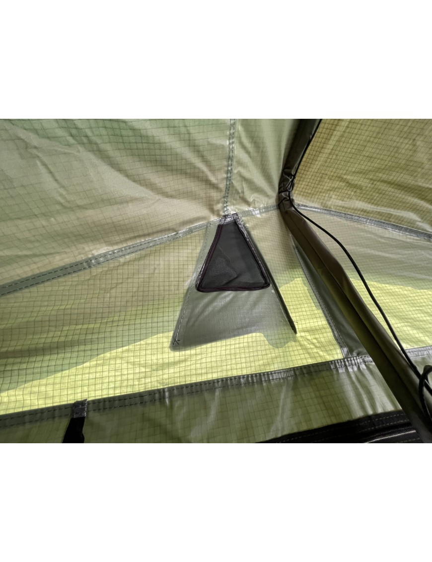 Namiot dachowy ALASKA 190 cm 5 osobowy Piaskowy | Szekla4x4.pl