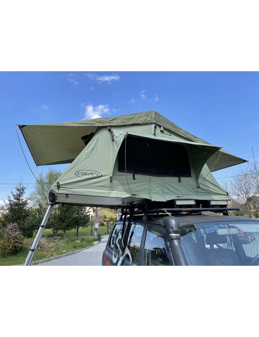 Namiot dachowy ALASKA 190 cm 5 osobowy Piaskowy | Szekla4x4.pl