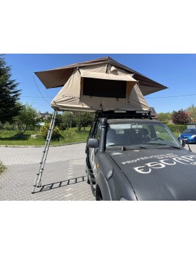 Namiot dachowy ALASKA 190 cm 5 osobowy Piaskowy | Szekla4x4.pl
