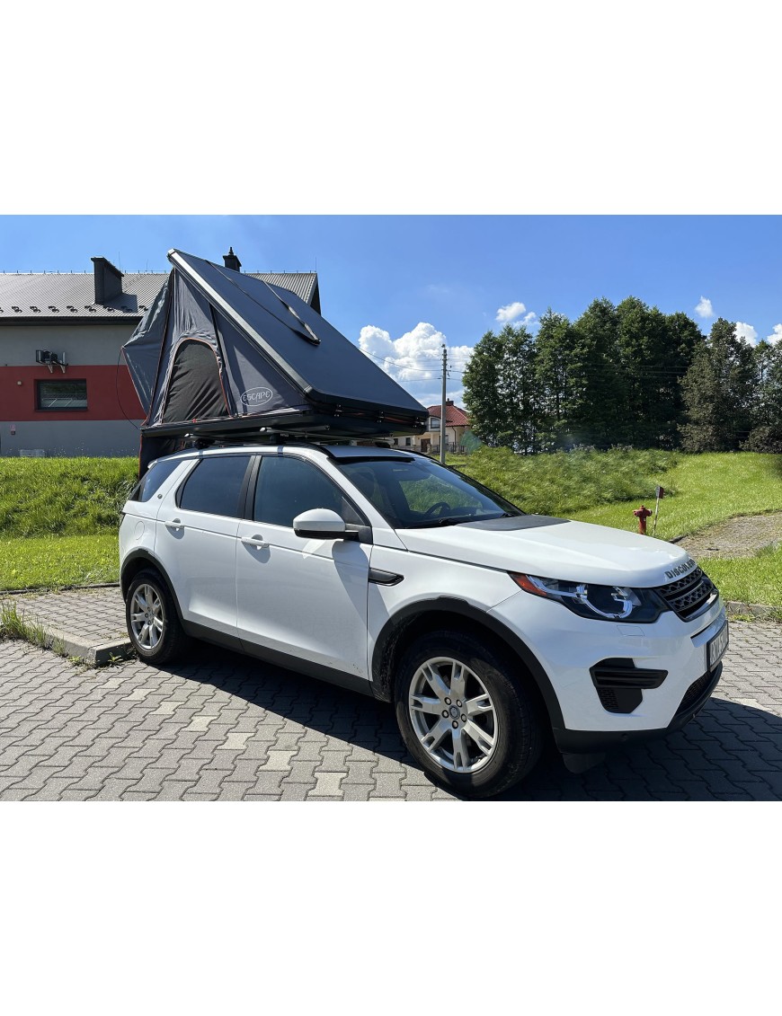 Namiot dachowy 2-osobowy Escape Alu-One aluminiowa obudowa SZARY | Szekla4x4.pl