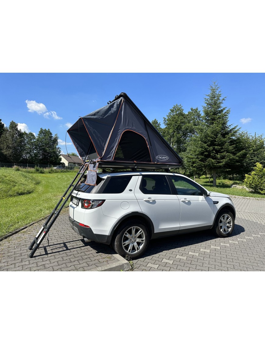 Namiot dachowy 2-osobowy Escape Alu-One aluminiowa obudowa SZARY | Szekla4x4.pl