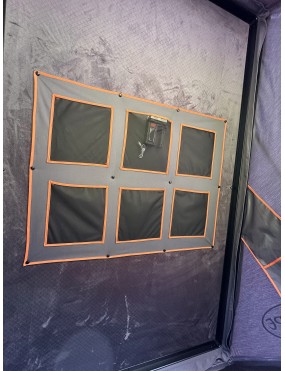 Namiot dachowy 2-osobowy Escape Alu-One aluminiowa obudowa SZARY | Szekla4x4.pl