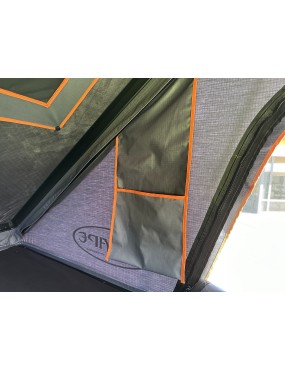 Namiot dachowy 2-osobowy Escape Alu-One aluminiowa obudowa SZARY | Szekla4x4.pl