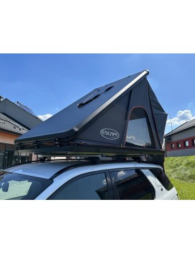 Namiot dachowy 2-osobowy Escape Alu-One aluminiowa obudowa SZARY | Szekla4x4.pl