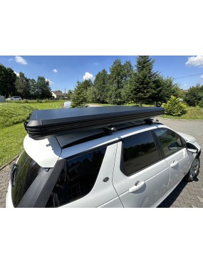 Namiot dachowy 2-osobowy Escape Alu-One aluminiowa obudowa Black | Szekla4x4.pl