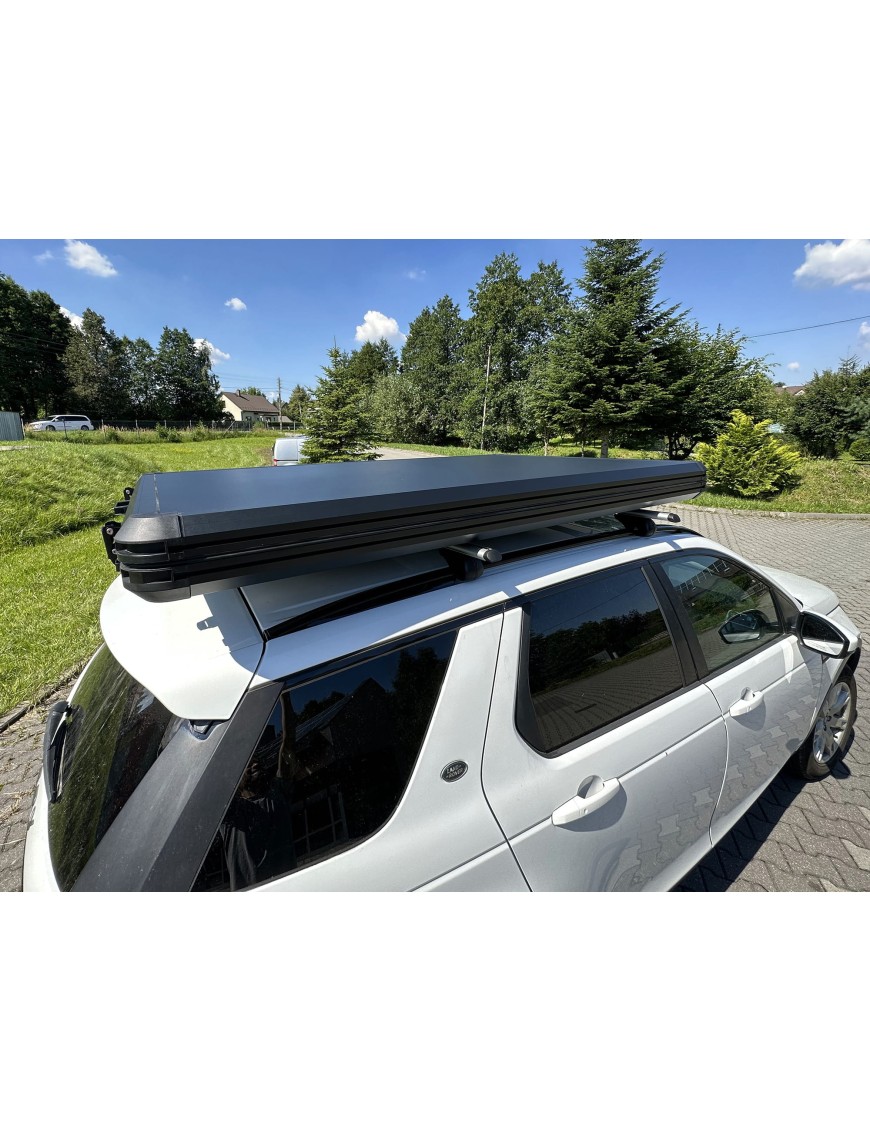 Namiot dachowy 2-osobowy Escape Alu-One aluminiowa obudowa Black | Szekla4x4.pl