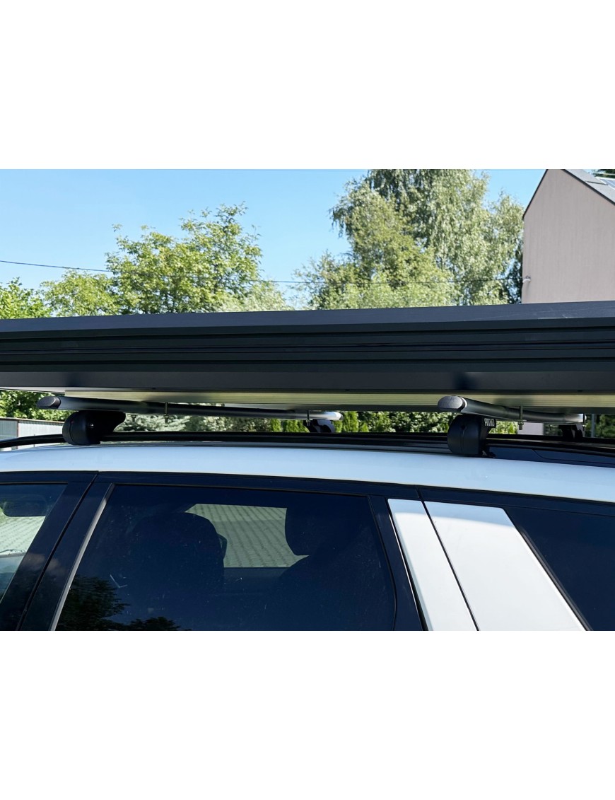 Namiot dachowy 2-osobowy Escape Alu-One aluminiowa obudowa Black | Szekla4x4.pl