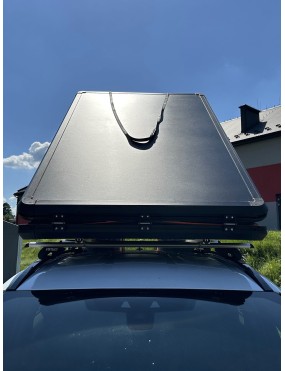 Namiot dachowy 2-osobowy Escape Alu-One aluminiowa obudowa Black | Szekla4x4.pl