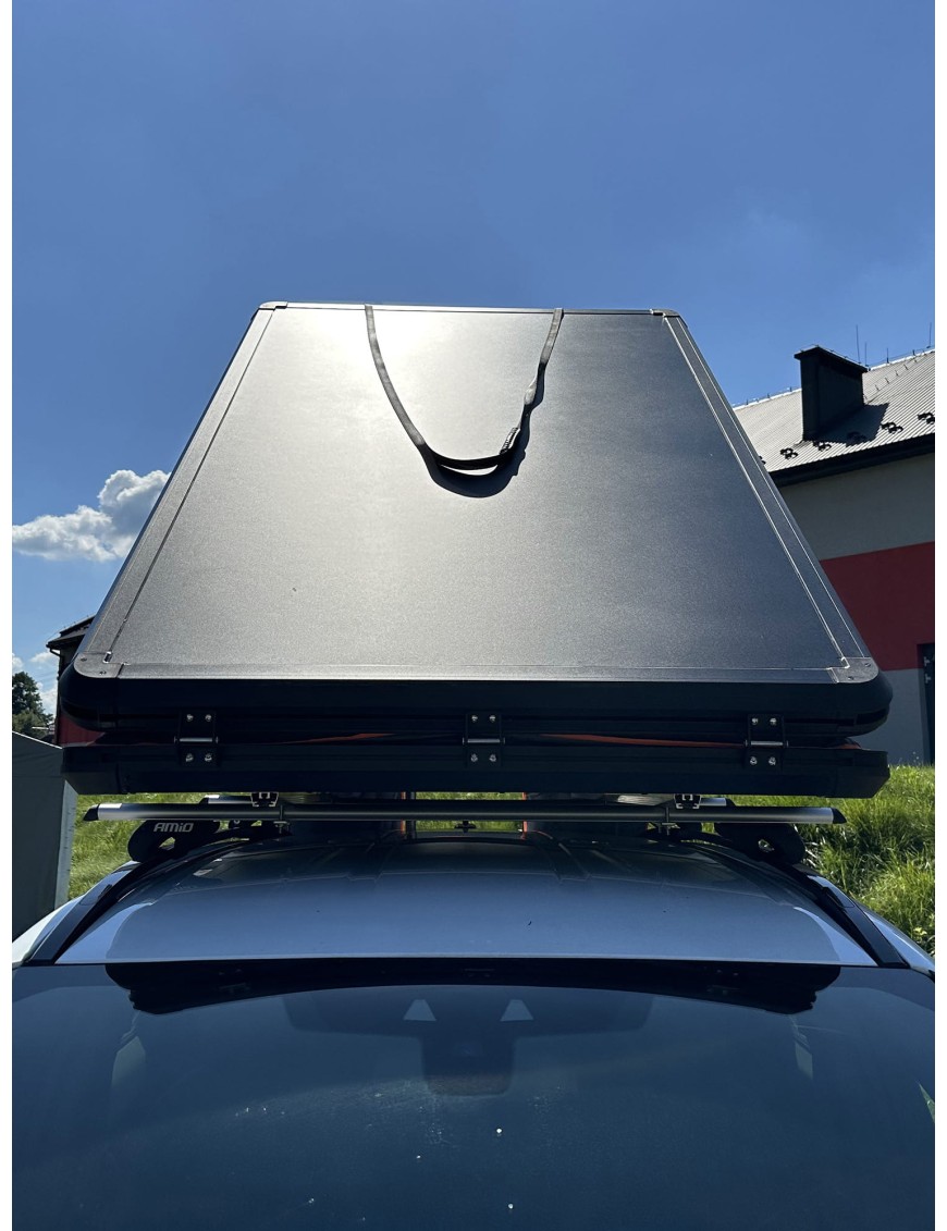 Namiot dachowy 2-osobowy Escape Alu-One aluminiowa obudowa Black | Szekla4x4.pl