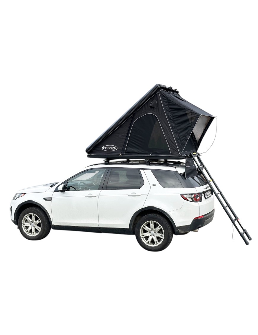 Namiot dachowy 2-osobowy Escape Alu-One aluminiowa obudowa Black | Szekla4x4.pl
