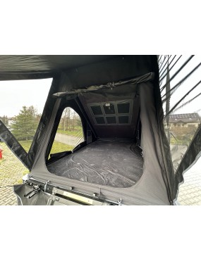 Namiot dachowy 2-osobowy Escape Alu-One aluminiowa obudowa Black | Szekla4x4.pl