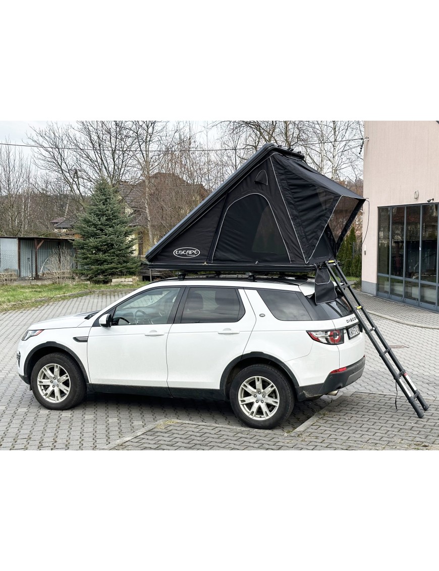 Namiot dachowy 2-osobowy Escape Alu-One aluminiowa obudowa Black | Szekla4x4.pl